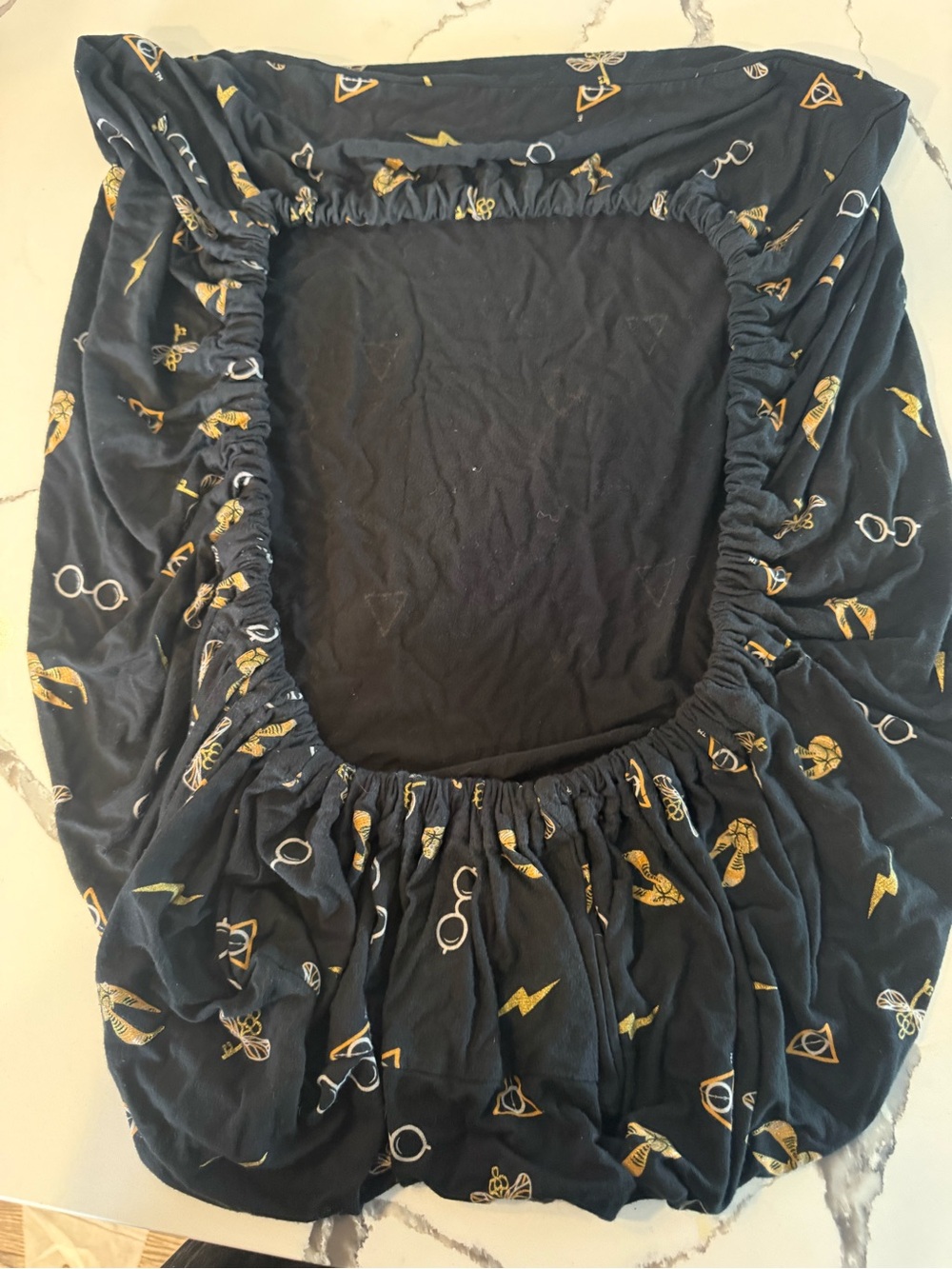 Kyte Baby x Harry Potter Midnight Icon Changing Pad Cover